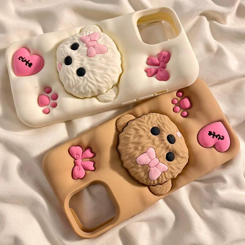 قاب پودل قهوه ای