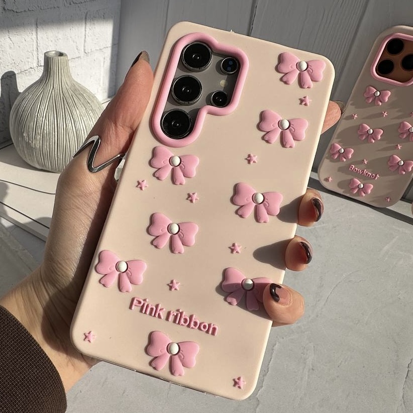 قاب پاپیون صورتی سیلیکونی