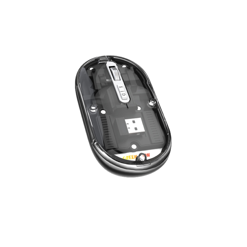 موس گرین لاین GREENLION transparent mouse lite