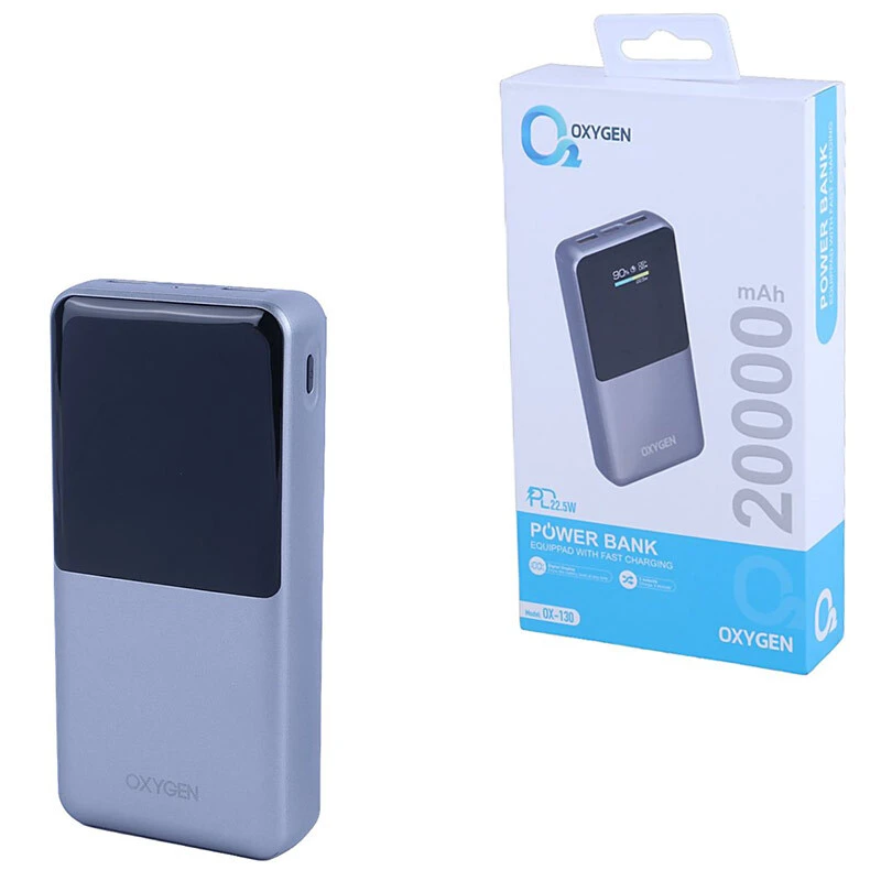 پاوربانک 20000 مدل Oxygen 130