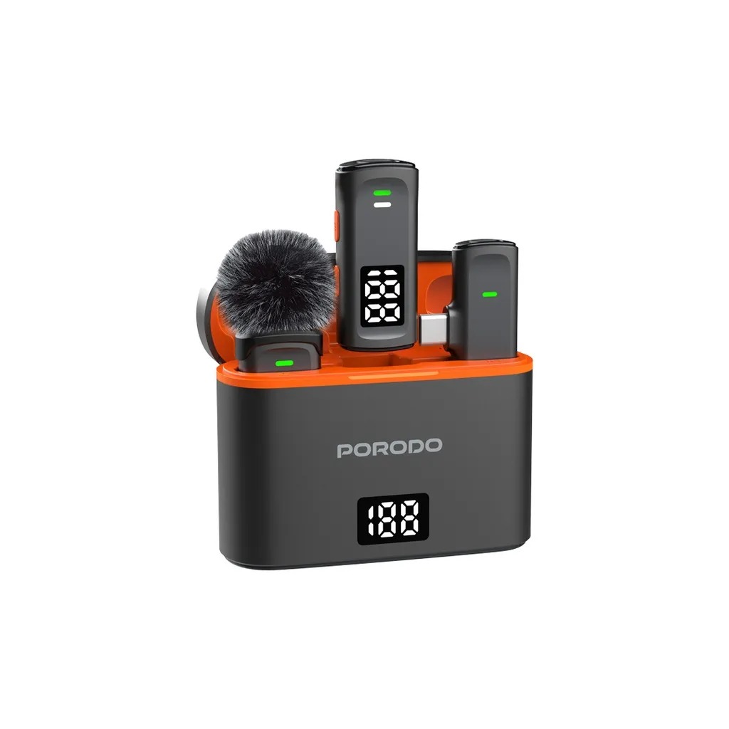  Porodo Lavalier Microphone 