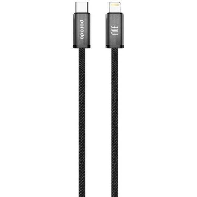 Porodo Woven Braided Type-C Lightning Cable