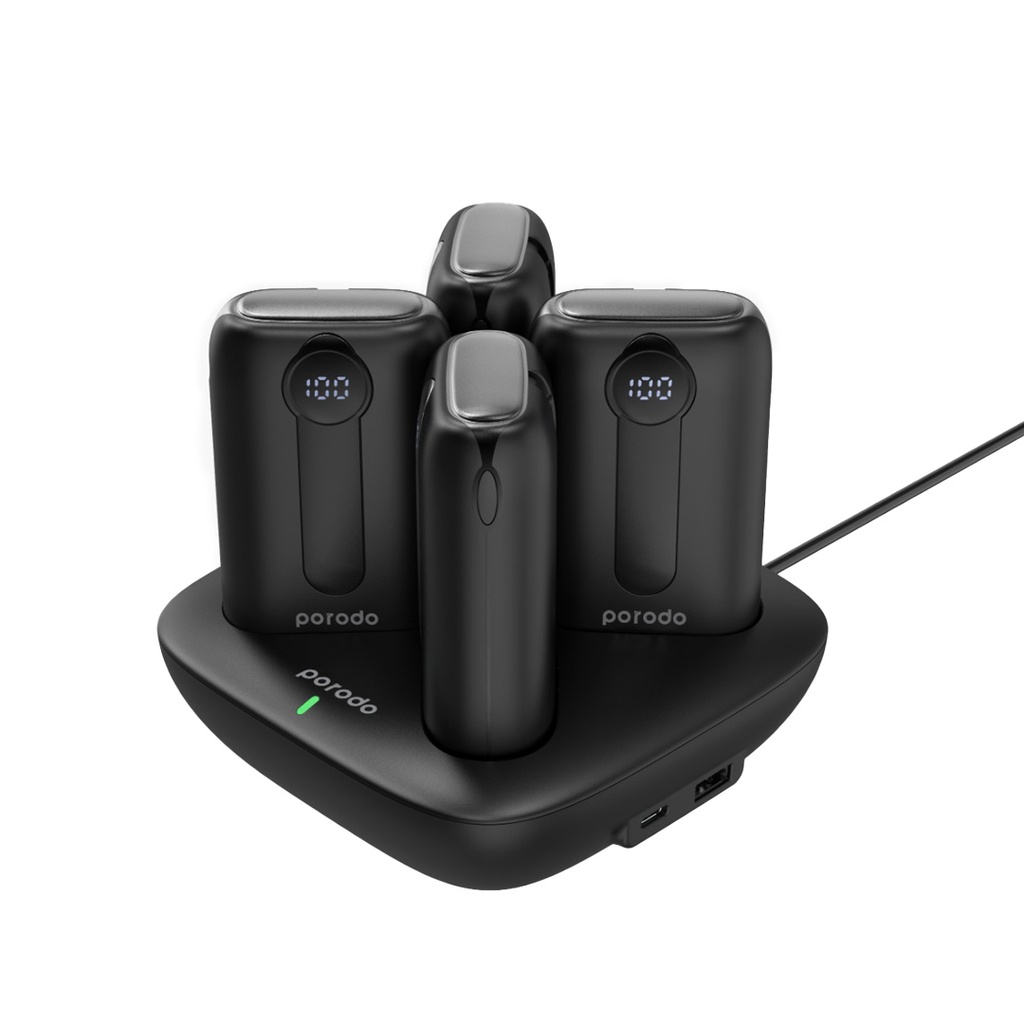 PORODO 10000mah powerbank station