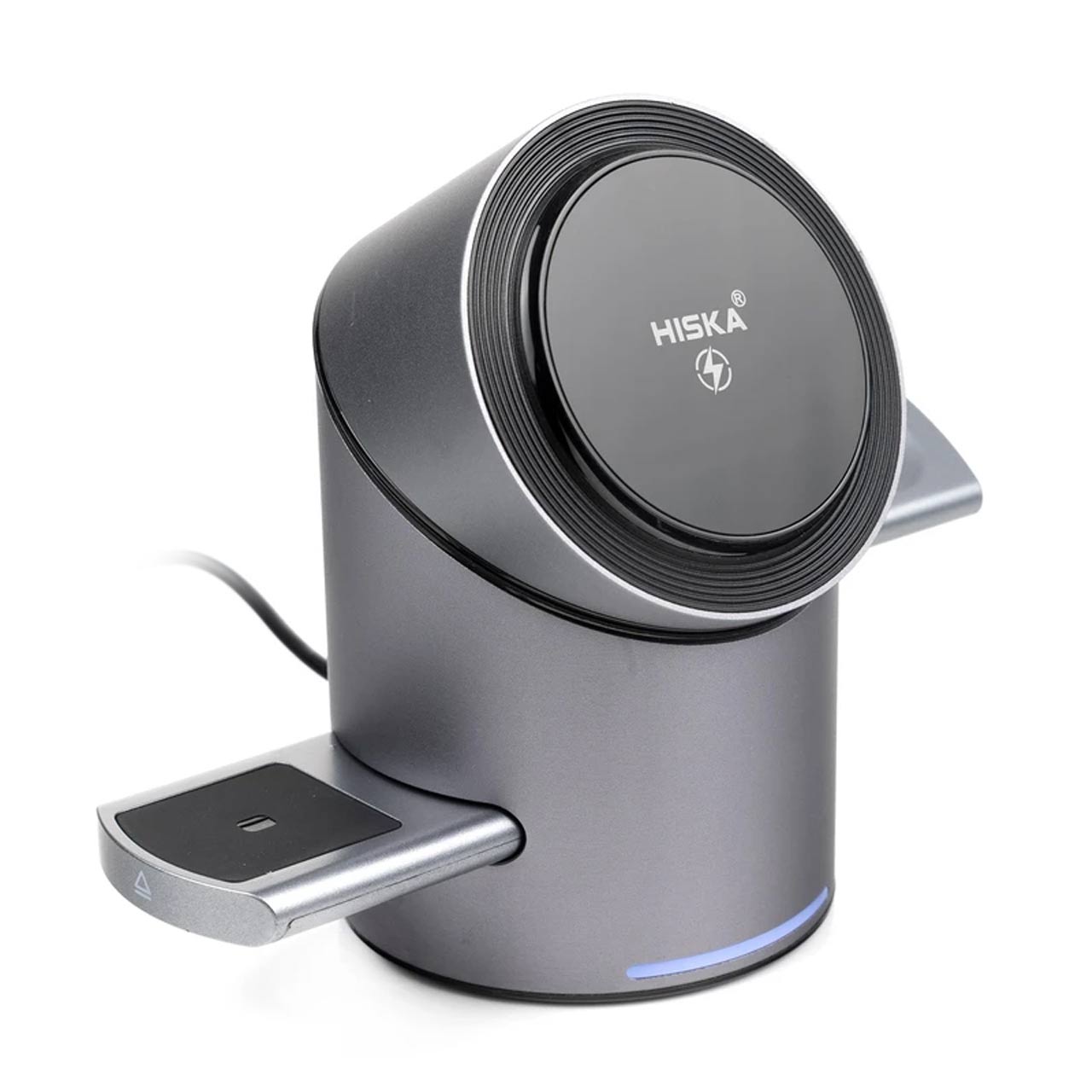 شارژر وایرلس سه کاره Hiska مدل HR-16