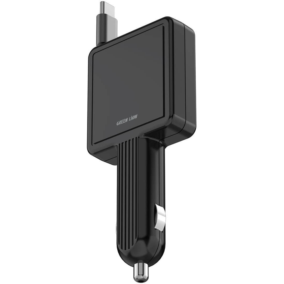 فندکی شارژ مدل Green Lion Retractable 30W Car Charger