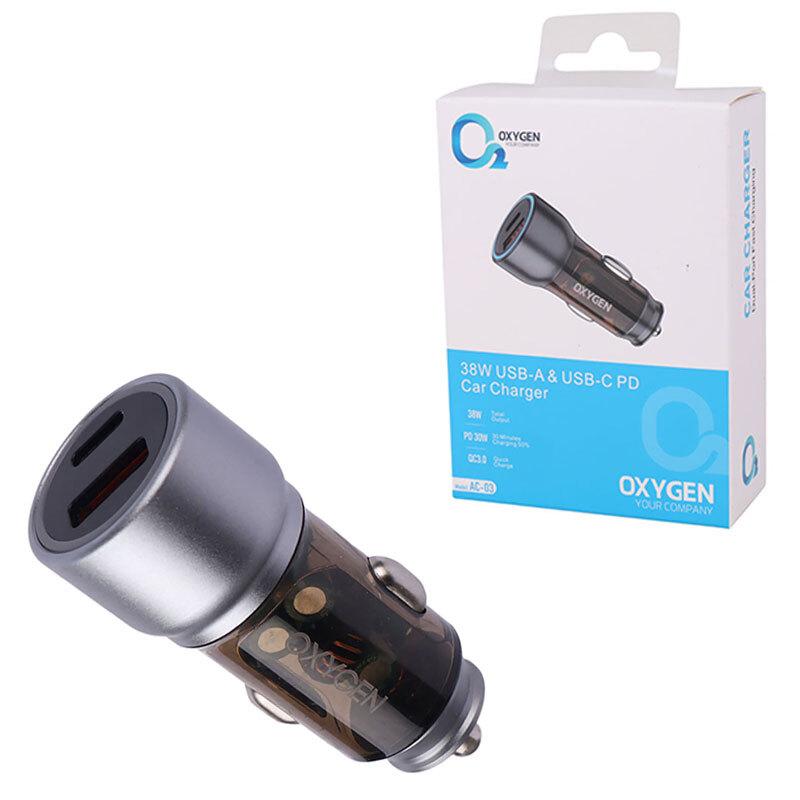 شارژر فندکی مدل Oxygen AC-03 